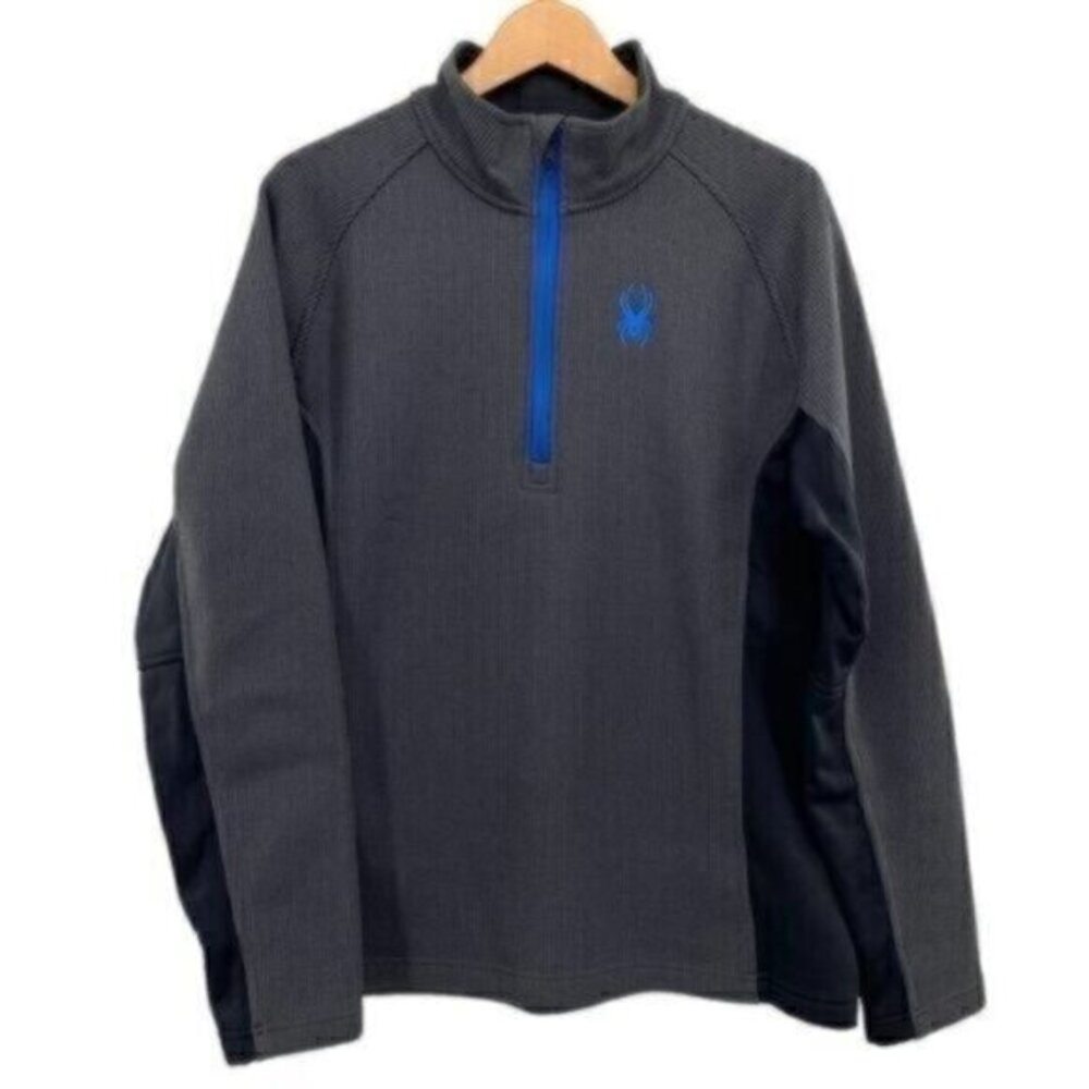 Spyder Men’s Core Waffle Knit Outbound Pullover Half Zip Sweater